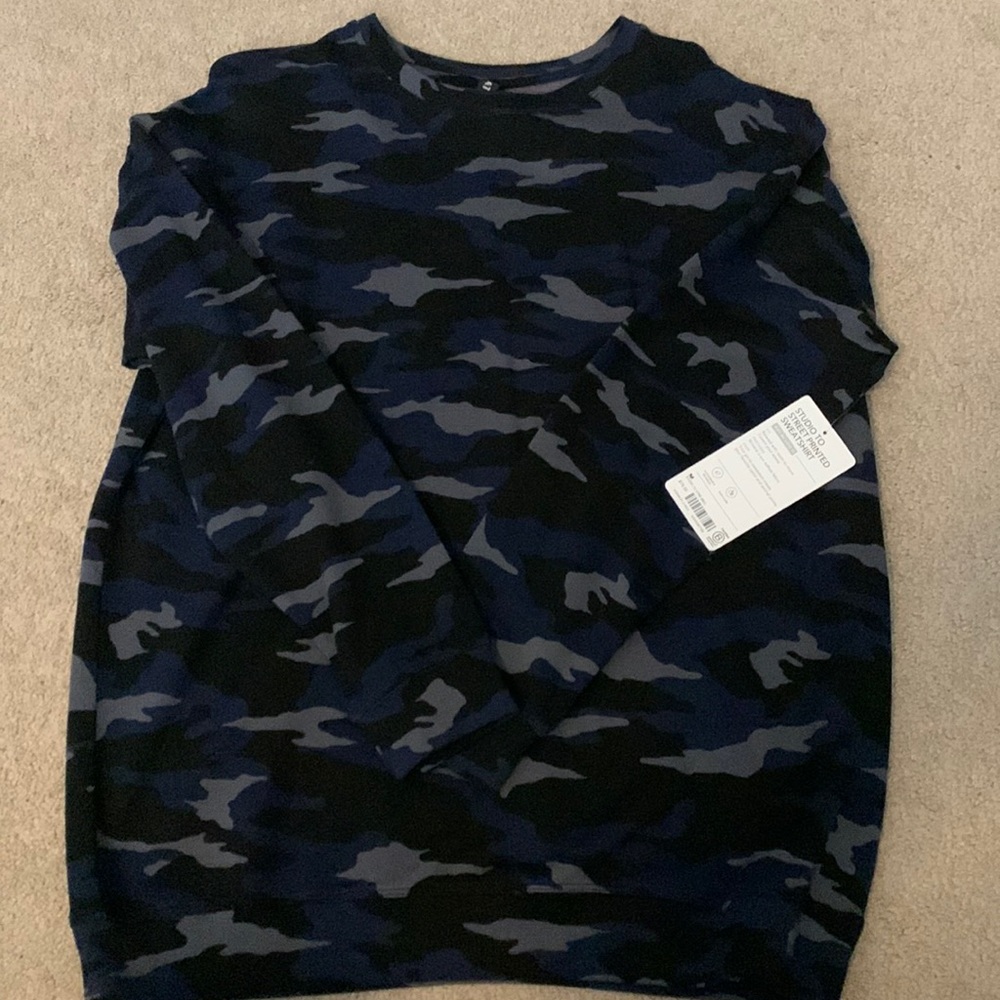 Athleta studio to street sweatshirt